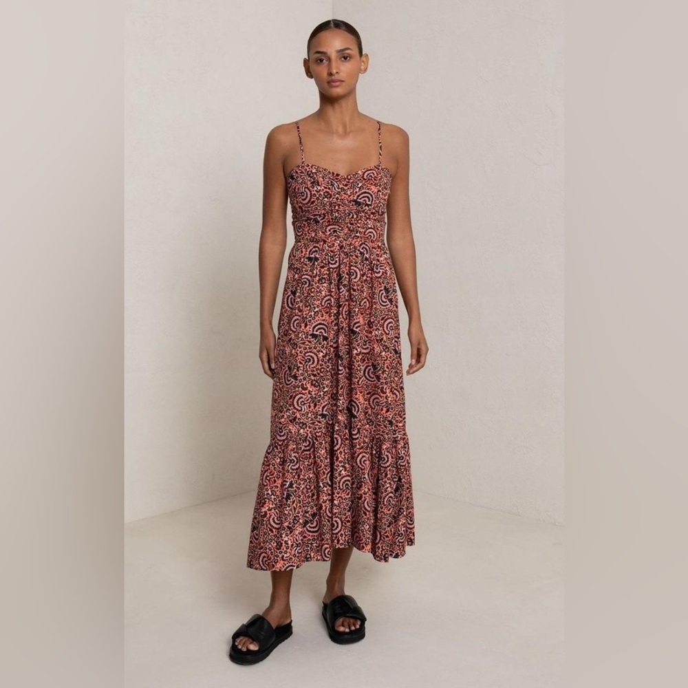 A.LC. Lilah Cotton formal midi dress